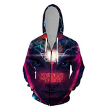 Stranger Things Hoodie Stranger Things 3D Printed Hoodie Coat