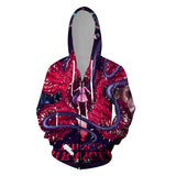 Stranger Things Hoodie Stranger Things 3D Printed Hoodie Coat