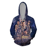 Stranger Things Hoodie Stranger Things 3D Printed Hoodie Coat