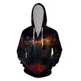 Stranger Things Hoodie Stranger Things 3D Printed Hoodie Coat