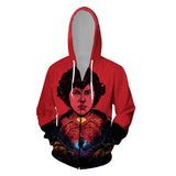 Stranger Things Hoodie Stranger Things 3D Printed Hoodie Coat