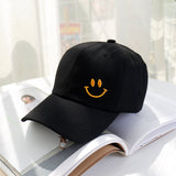 Smiley Face Cap Cap Sun Baseball Cap