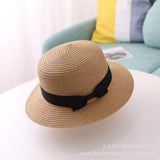 Fedora Golf Hats Spring and Summer Straw Hat Retro Sun-Proof Beach Hat
