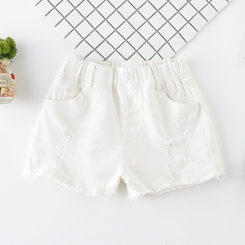 Girls' Shorts Summer Pants Children's Jeans Children Girl Shorts