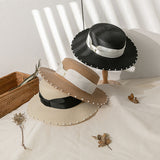Italian Fedora Hats Summer Foldable Hat for Women