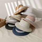 Mens Kentucky Derby Hats Summer Men's and Women's Top Hat Straw Hat Children