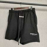 Fog Fear of God Essentials Shorts Double Line Shorts Drawstring Reflective Embroidery High Street Shorts Men