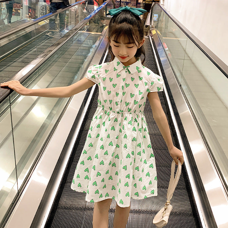 Girls' Dress Summer Princess Dress Children's Fashion Dress Children's Girl's Summer Clothes