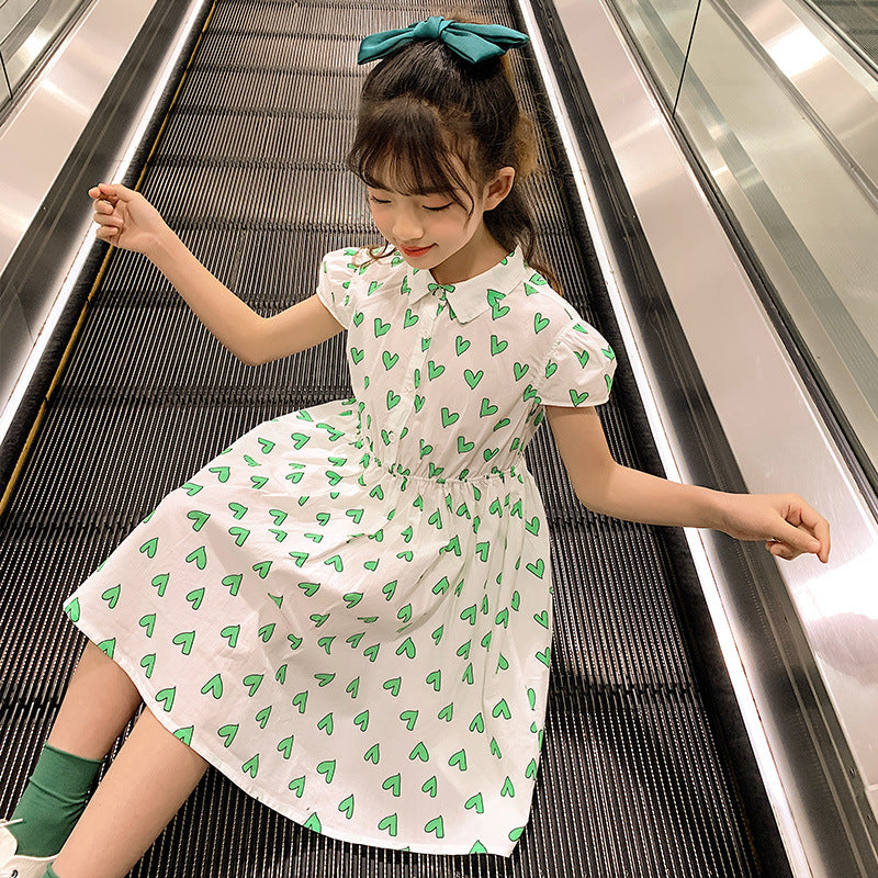 Girls' Dress Summer Princess Dress Children's Fashion Dress Children's Girl's Summer Clothes