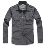 Men's Habit Shirts Shirt Men's Long Sleeve Large Size Loose Shirt