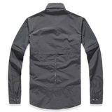 Men's Habit Shirts Shirt Men's Long Sleeve Large Size Loose Shirt