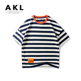 Children T Shrits Summer Short-Sleeve Shirt for Boys T-shirt Children's Short Sleeve
