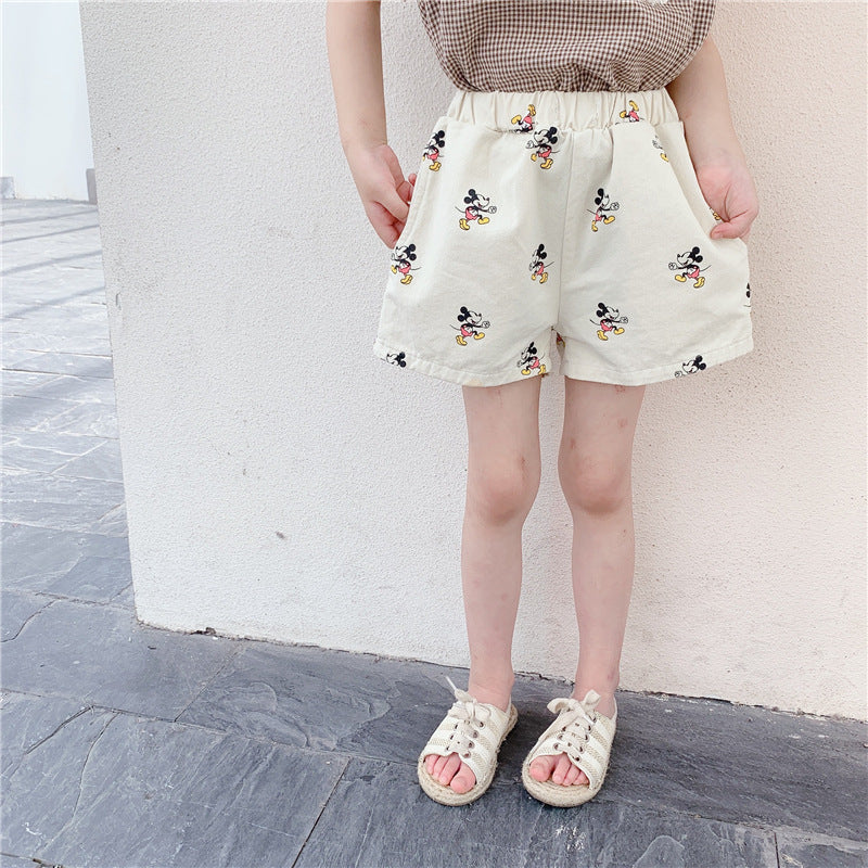 Summer Pantsadbaby Summer Mickey Children 'S Shorts
