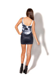 Skull Dress Printed Vest Dress