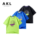 Children T Shrits Summer Children's Short Sleeve Pure Cotton Cartoon Short Sleeve