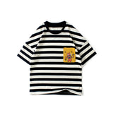 Children T Shrits Children's Clothing Summer round Neck Short Sleeves Cartoon T-shirt