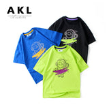 Children T Shrits Summer Children's Short Sleeve Pure Cotton Cartoon Short Sleeve