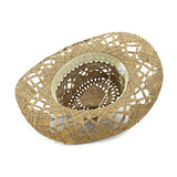 Straw Cowboy Hats Men's and Women's Cowboy Hat Sun Protection Sun Hat