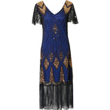 1920S Dress Vintage Sequin Bead Dress