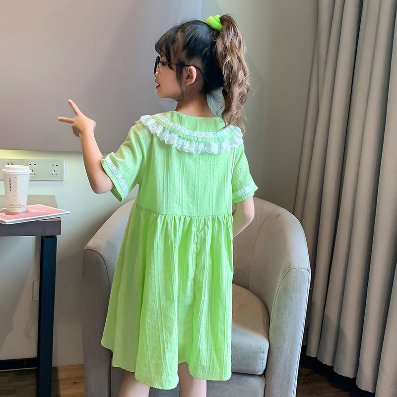Summer Dress Children's Bow Princess Dress Girl Dresses