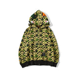 Bape Military Hoodie Camouflage Hoodie Men'S And Women'S Coats