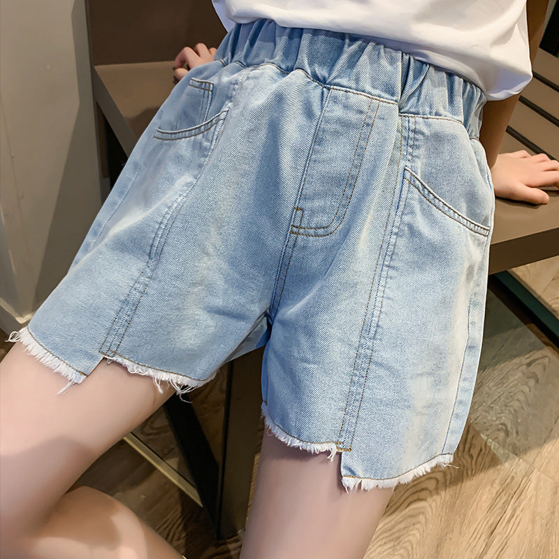 Summer Denim Shorts Children's Pants Children Girl Shorts