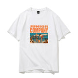 Marvel T Shirt Summer Short Sleeve Trendy Loose Printed Men's T-shirt
