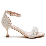 Nude Heels for Wedding Sandals High Heel Stiletto Sandals