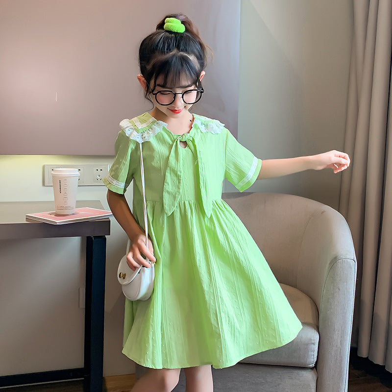 Summer Dress Children's Bow Princess Dress Girl Dresses