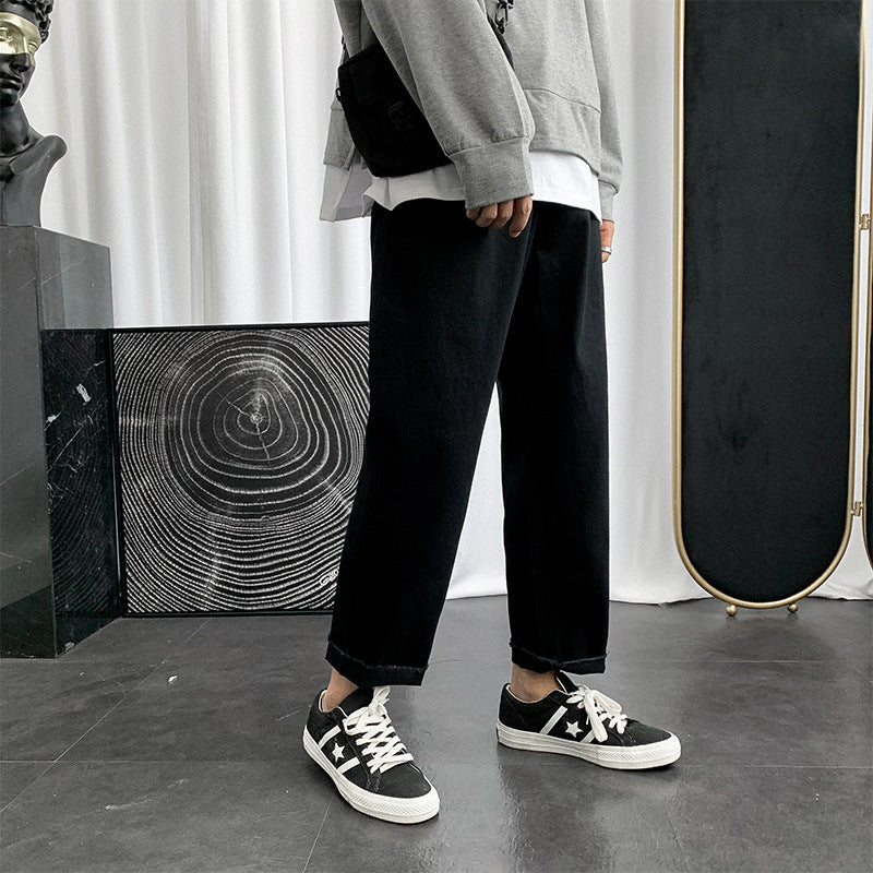 Men Pants Casual Pants Men Loose Retro Fashion Brand