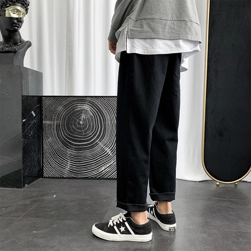 Men Pants Casual Pants Men Loose Retro Fashion Brand