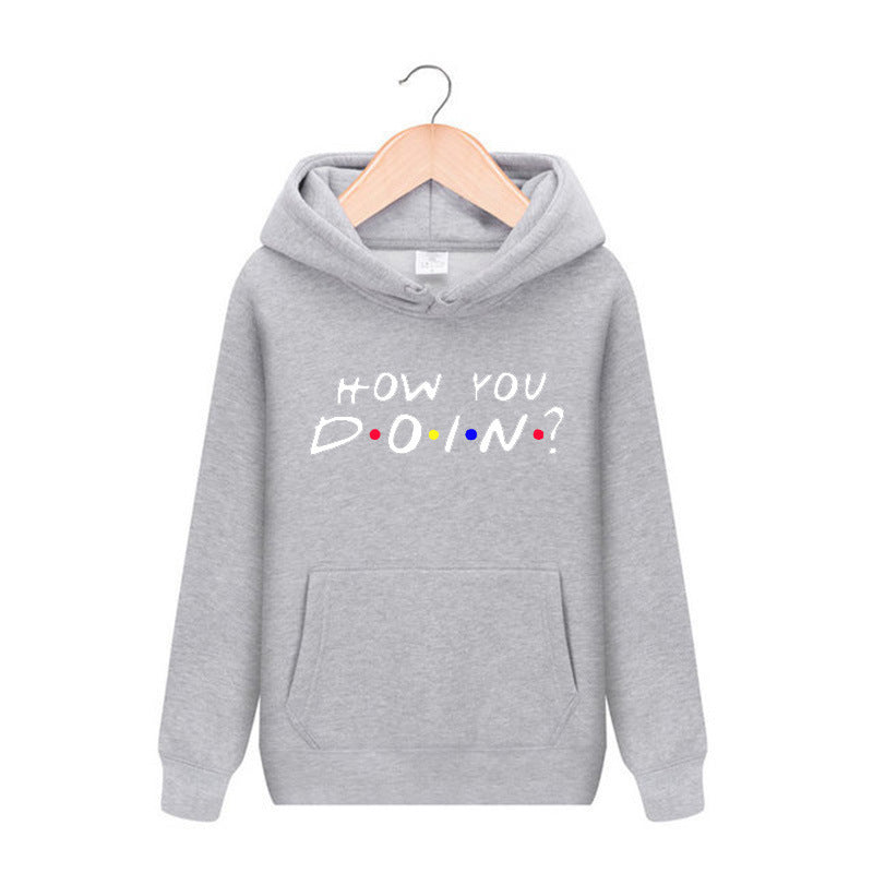 Friends Joy Hoodie Terry Hoodies Cotton Hoody Women