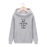 Friends Joey Hoodie Letter Print Men's and Women's Terry Hooded