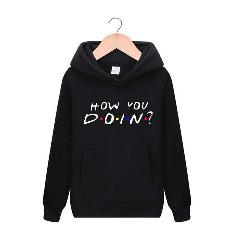 Friends Joy Hoodie Terry Hoodies Cotton Hoody Women