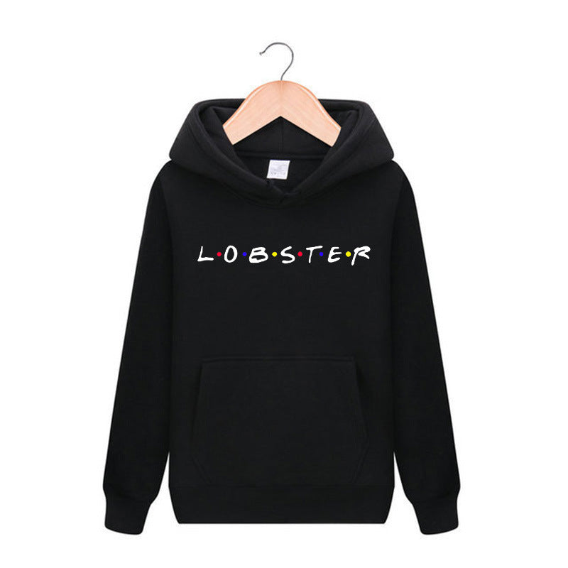 Friends Joey Hoodie Terry Hooded Sweater for Men and Women