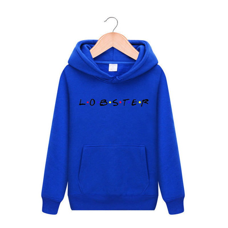 Friends Joey Hoodie Terry Hooded Sweater for Men and Women