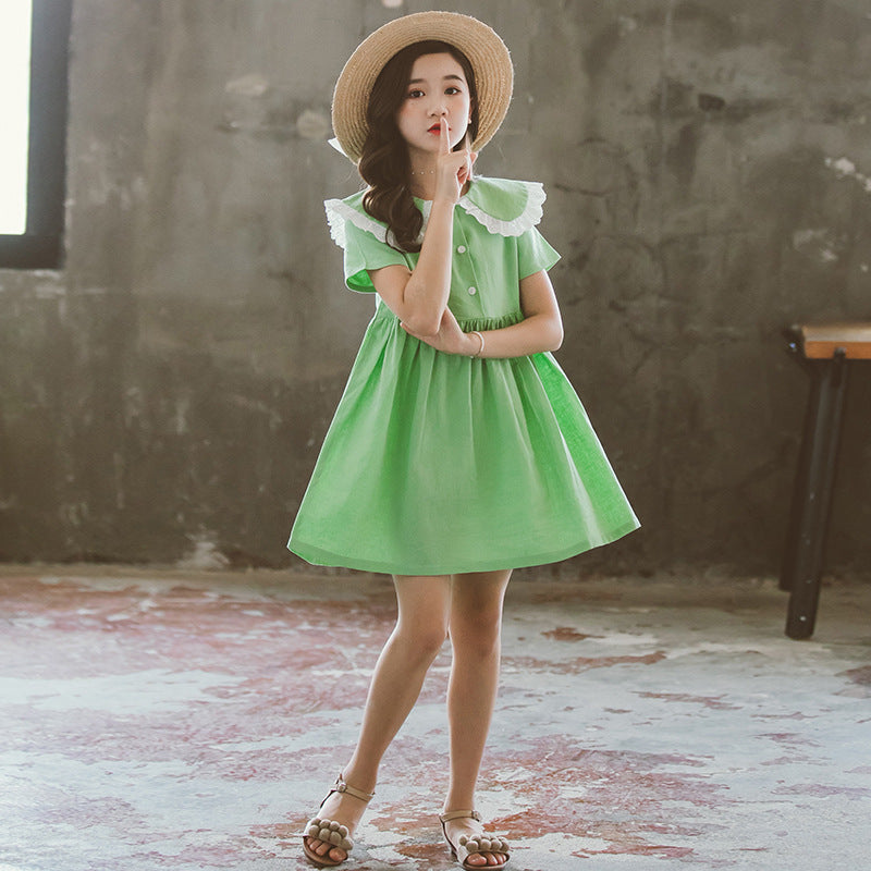 Children's Dress Girls' Skirt Summer Princess Dress Children GIRL'S Summer Dress