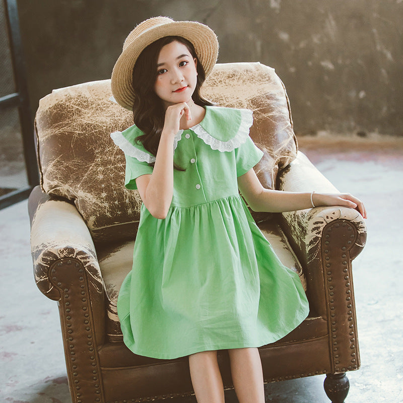 Children's Dress Girls' Skirt Summer Princess Dress Children GIRL'S Summer Dress