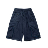Man Fall Outfits Cargo Pants Casual Pants Men's Retro Functional Large Pocket Overalls Shorts Men's