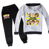 Fgteev T Shirt Zipper Jacket Roblox Fgteev The Family Cartoon Children's Hoodie Suit