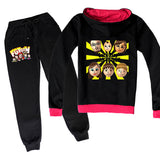 Fgteev T Shirt Zipper Jacket Roblox Fgteev The Family Cartoon Children's Hoodie Suit