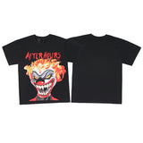 After Hours Vlone T Shirt Clown Character Print