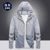 Sun Resistant Clothes Sun Protection Clothing Men's Ultra-Thin Breathable and UV-Resistant Summer Men's