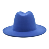 Mens Kentucky Derby Hats Fall/Winter Fedora Hat Vintage Top Hat Women's Woolen Hat
