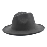 Mens Kentucky Derby Hats Fall/Winter Fedora Hat Vintage Top Hat Women's Woolen Hat