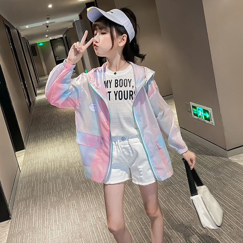 Girls' Summer Children's Sun Protection Clothing Coat Girl Coats