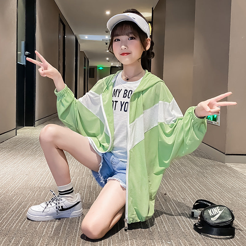 Children's Summer Sun Protection Clothing Coat Girl Coats
