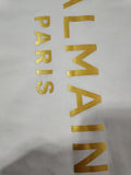 T Shirt Balmain Spring/Summer Gilding Letters All Cotton Short Sleeve T-shirt