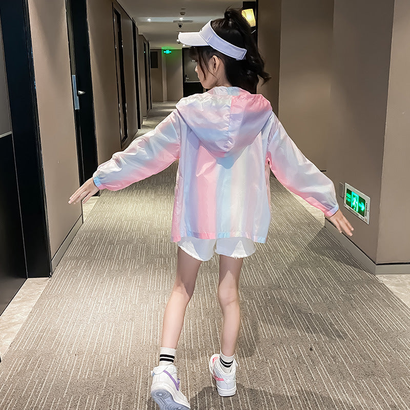 Girls' Summer Children's Sun Protection Clothing Coat Girl Coats