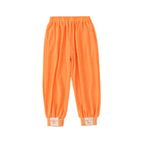 Summer Thin Casual Pants Children Ankle Banded Pants Children Girl Pants